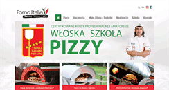 Desktop Screenshot of fornoitalia.pl